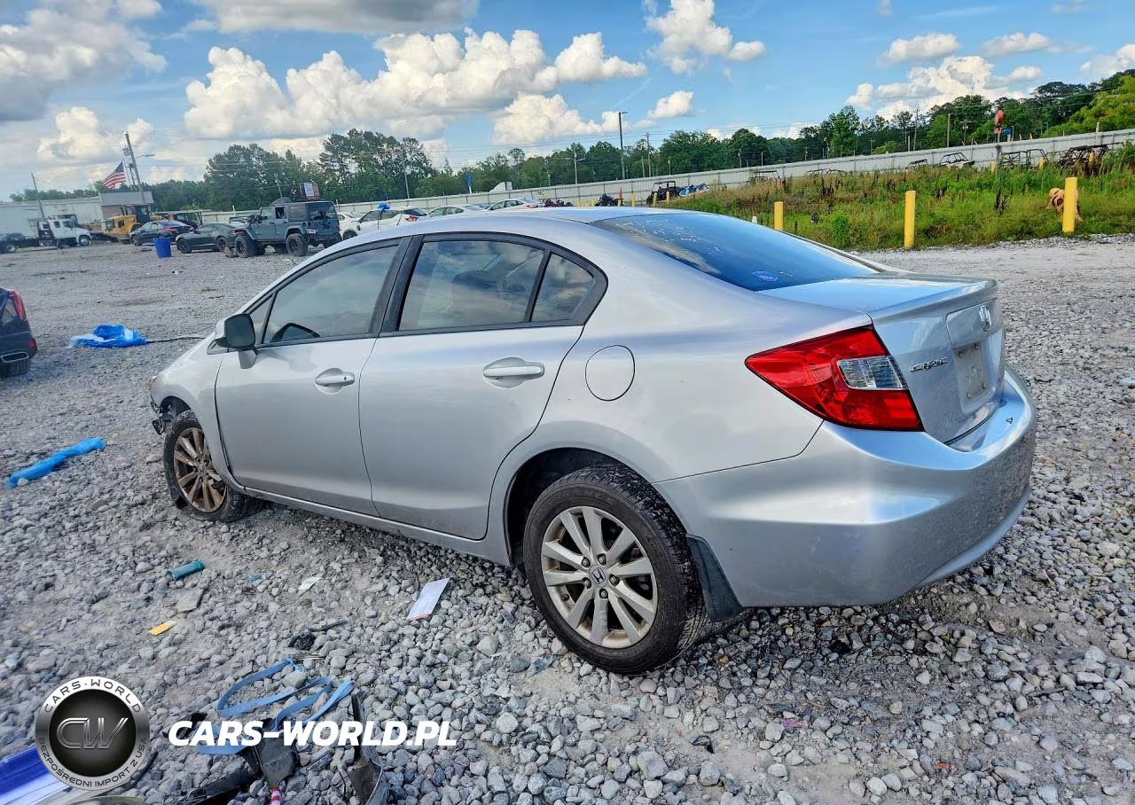 2012 Honda Civic Exl VIN:19XFB2F99CE016540 - 2
