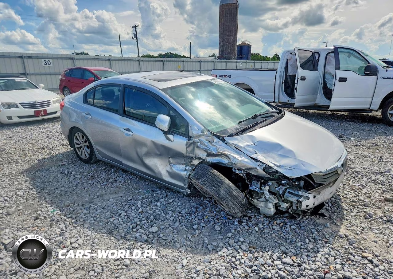 2012 Honda Civic Exl VIN:19XFB2F99CE016540 - 4