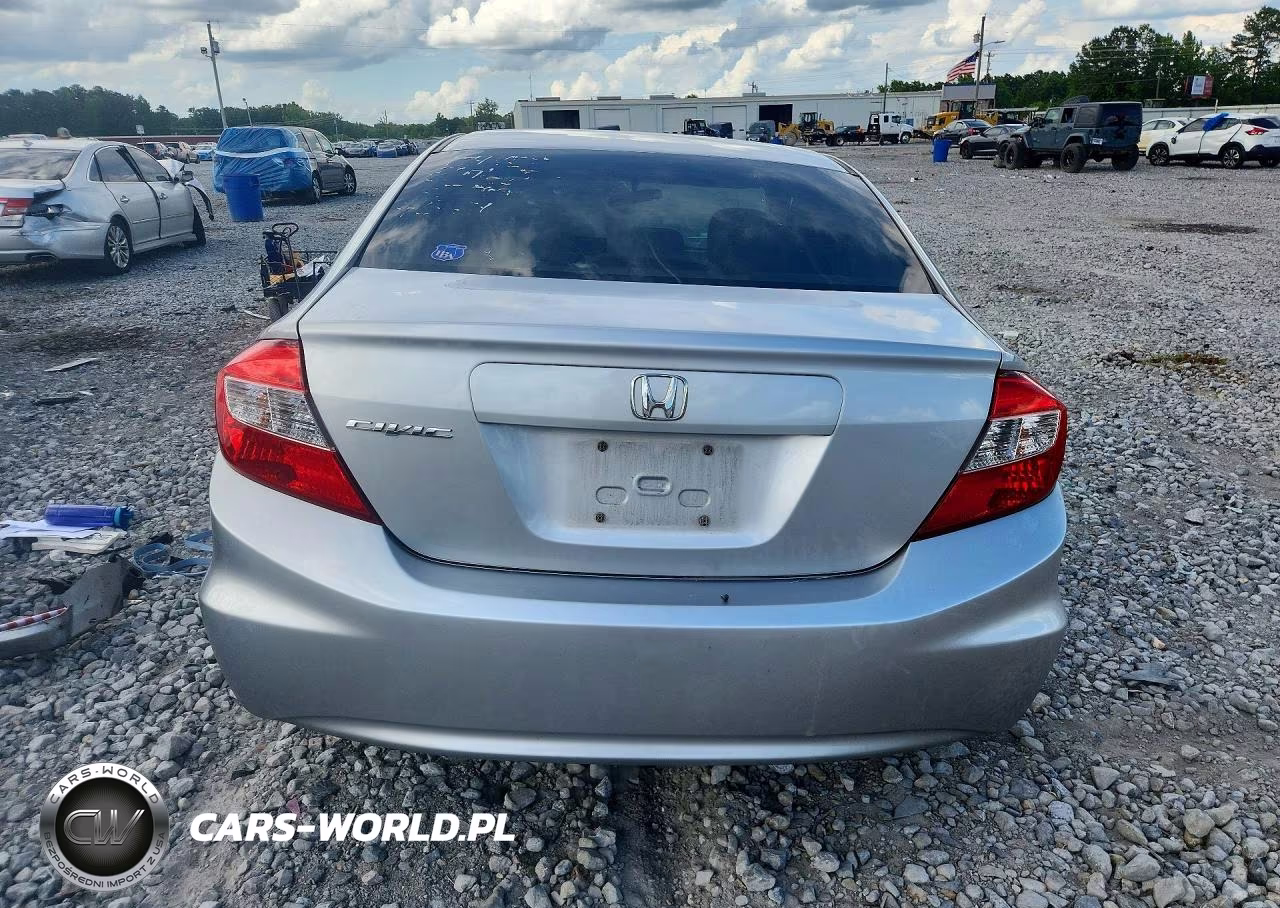 2012 Honda Civic Exl VIN:19XFB2F99CE016540 - 6