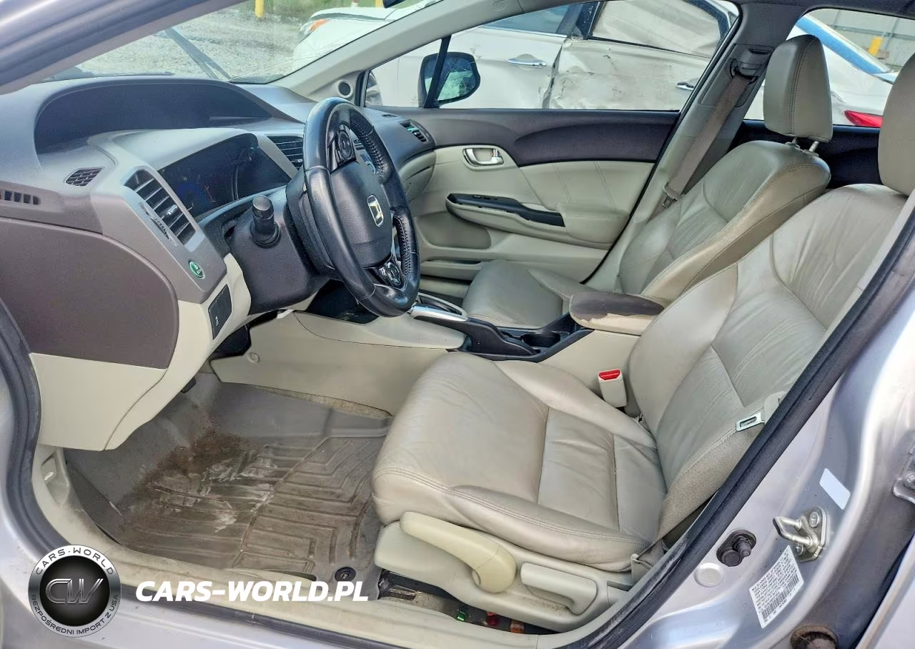 2012 Honda Civic Exl VIN:19XFB2F99CE016540 - 7