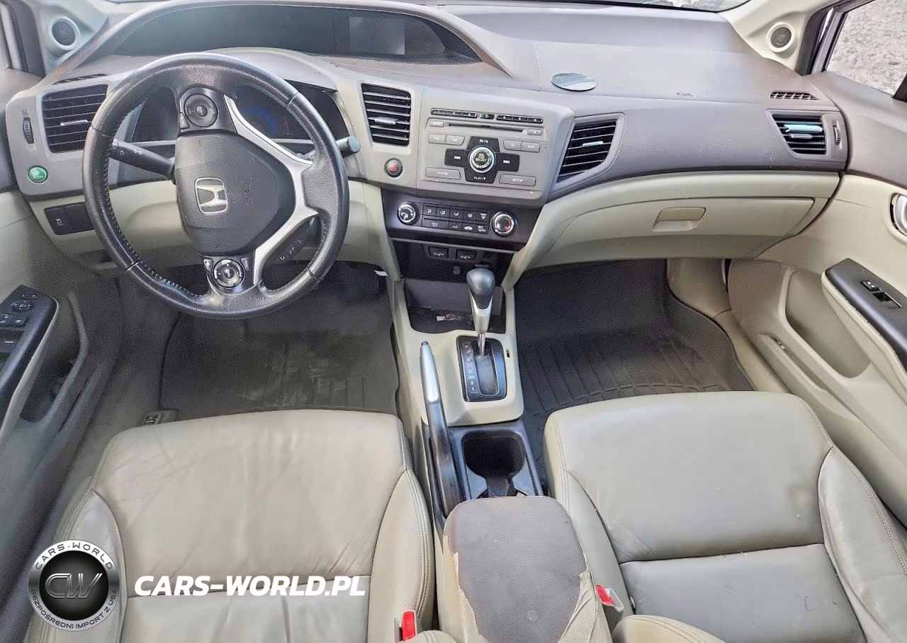 2012 Honda Civic Exl VIN:19XFB2F99CE016540 - 8