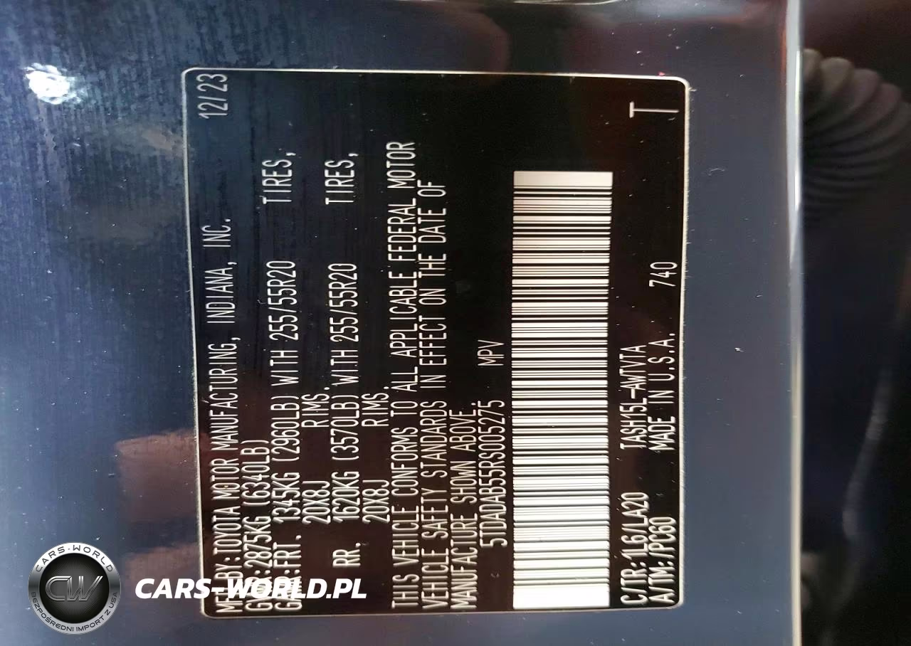 2024 Toyota Grand Highlander Hybrid Max Limited VIN:5TDADAB55RS005275 - 14