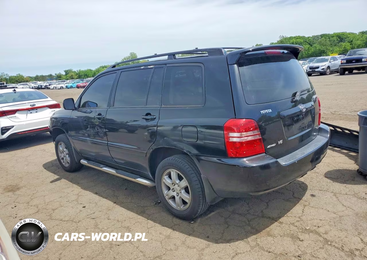 2001 Toyota Highlander Base VIN:JTEHF21A210021594 - 2