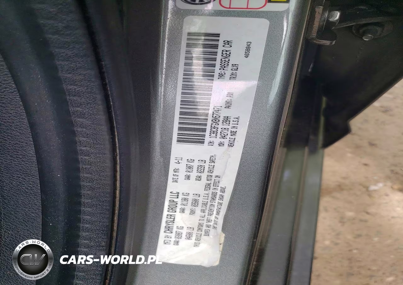 2011 Chrysler 200 S VIN:1C3BC8FGXBN577471 - 13