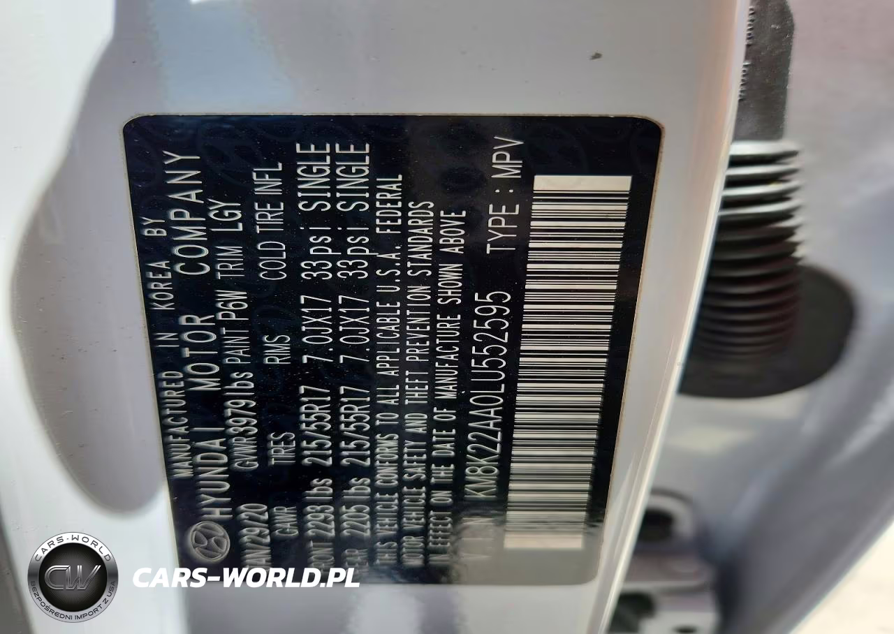 2020 Hyundai Kona Sel VIN:KM8K22AA0LU552595 - 14