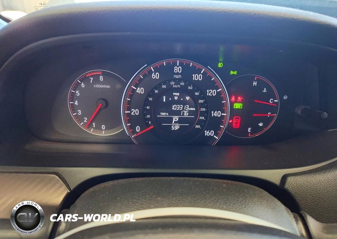 2016 Honda Accord Sport VIN:1HGCR2F50GA126401 - 9