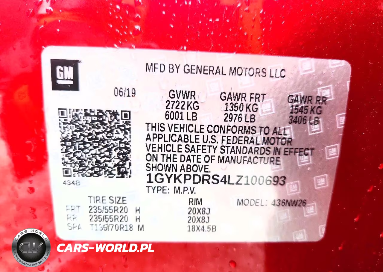 2020 Cadillac Xt6 Premium Luxury VIN:1GYKPDRS4LZ100693 - 13