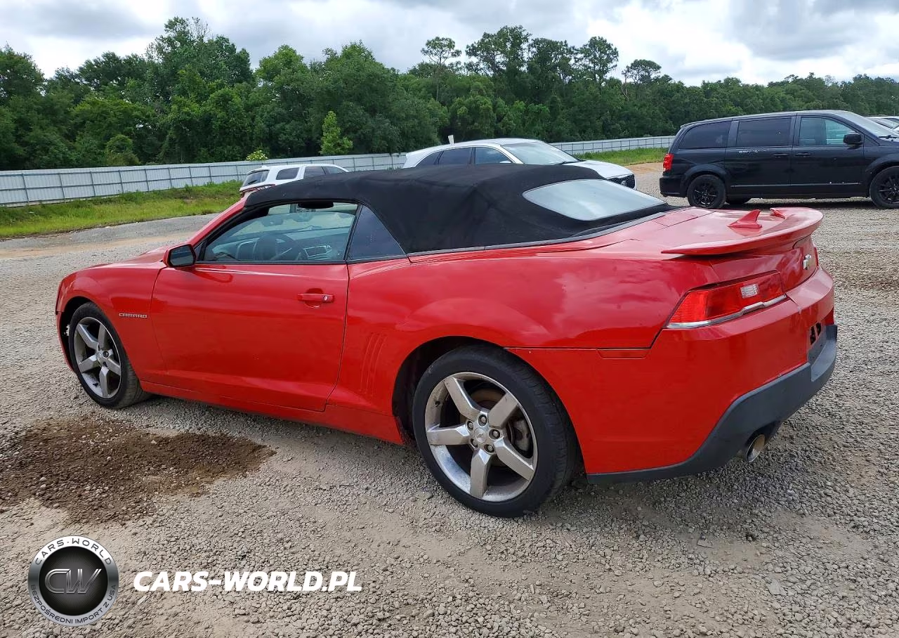2015 Chevrolet Camaro Lt VIN:2G1FD3D3XF9205241 - 2