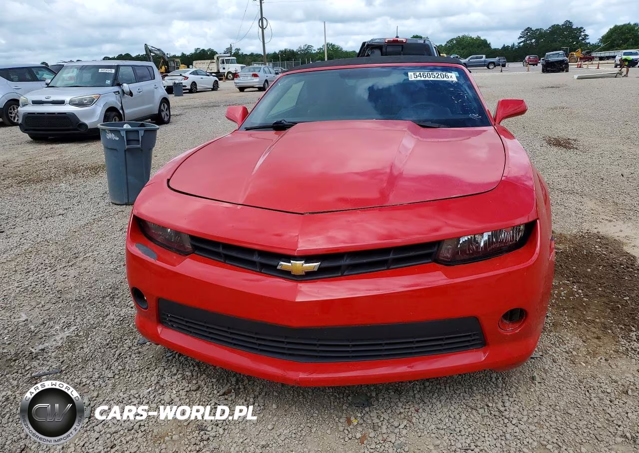 2015 Chevrolet Camaro Lt VIN:2G1FD3D3XF9205241 - 5