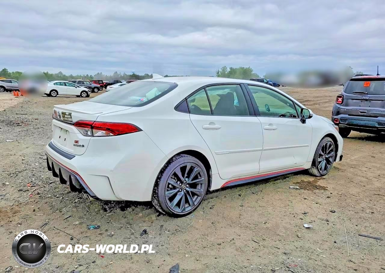 2023 Toyota Corolla Hybrid Se Infrared VIN:JTDBCMFEXP3026401 - 3