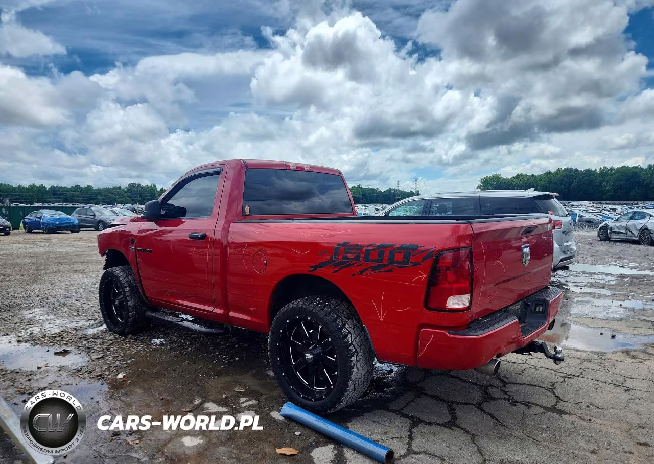 2012 Dodge Ram 1500 St VIN:3C6JD6AT9CG144402 - 2