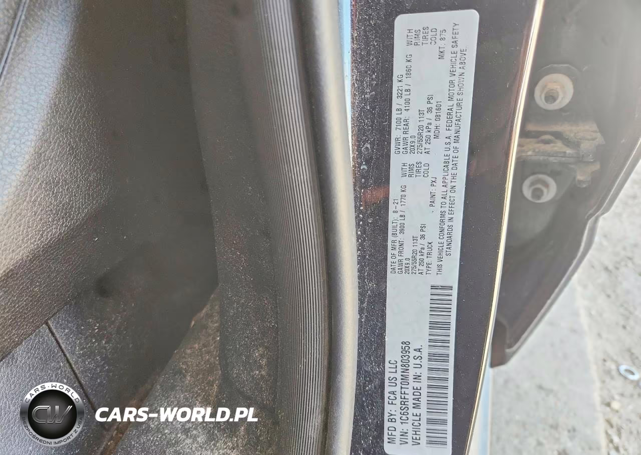 2021 Ram 1500 Big Horn-Lone Star VIN:1C6SRFFT0MN803958 - 12