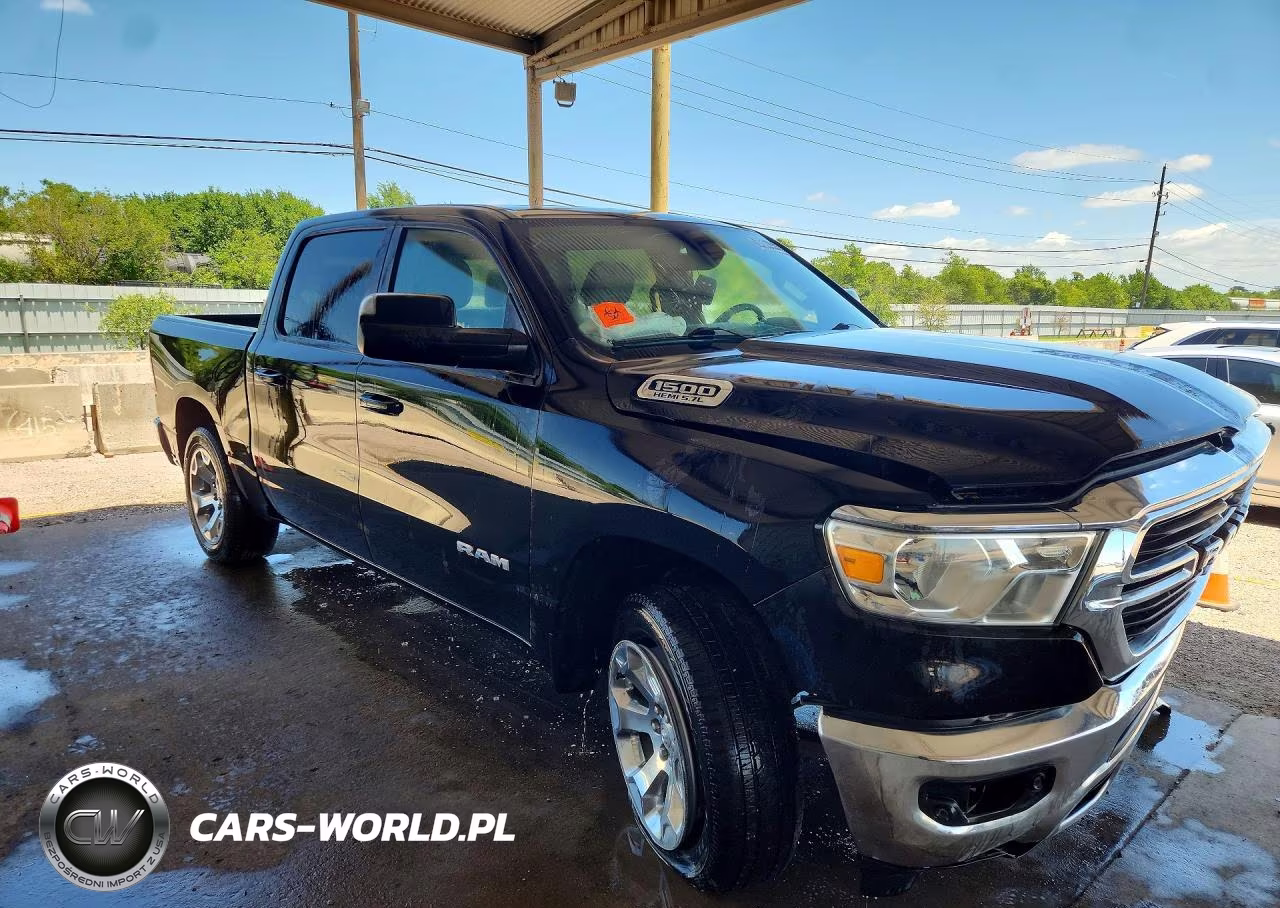 2021 Ram 1500 Big Horn-Lone Star VIN:1C6SRFFT0MN803958 - 4