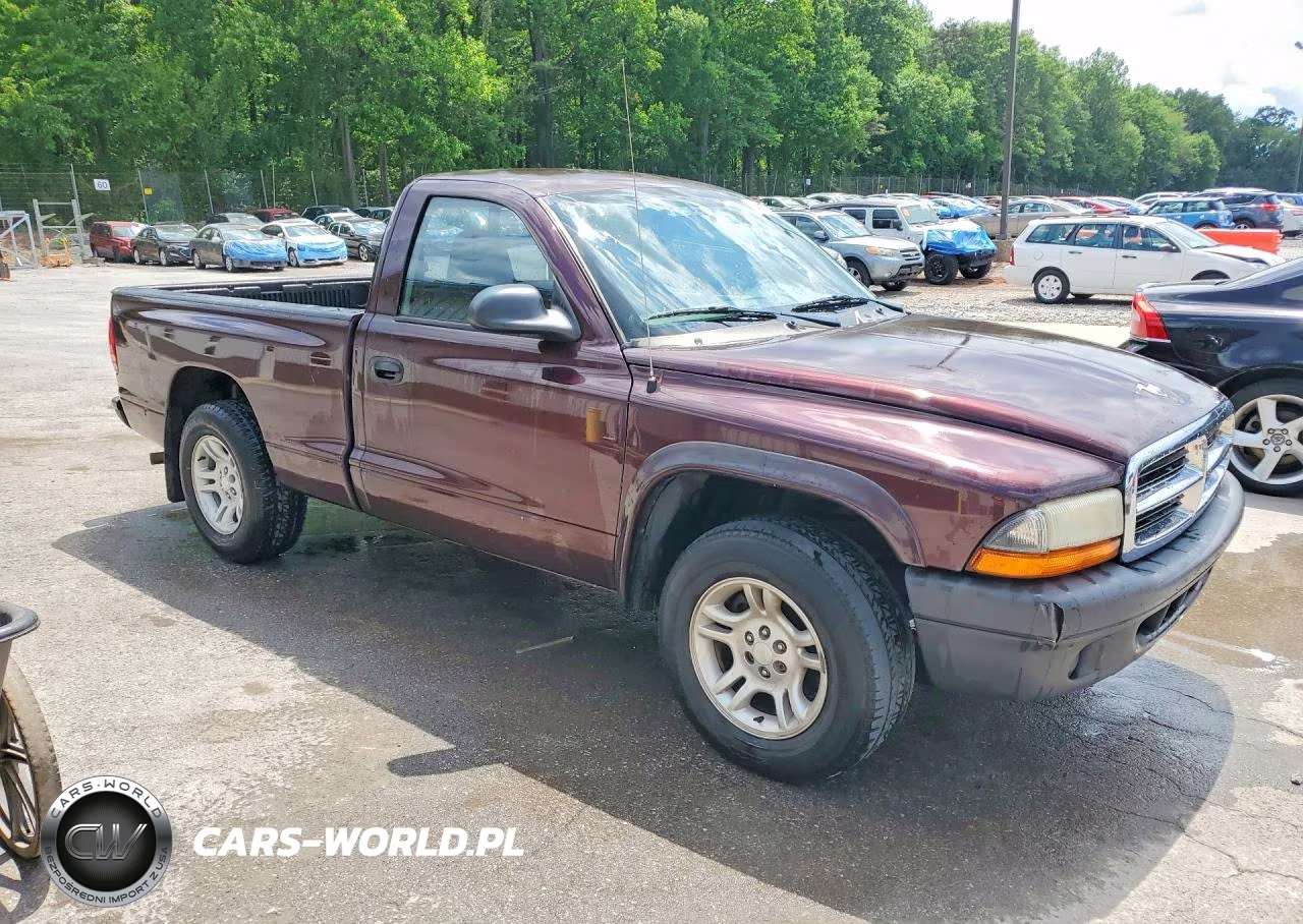2004 Dodge Dakota Sxt VIN:1D7FL16K94S593339 - 4
