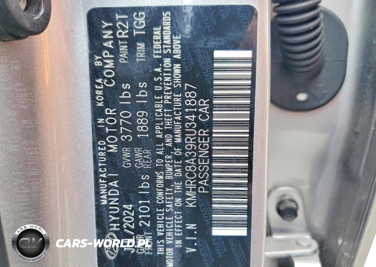 2024 Hyundai Venue Sel VIN:KMHRC8A39RU341887 - 14