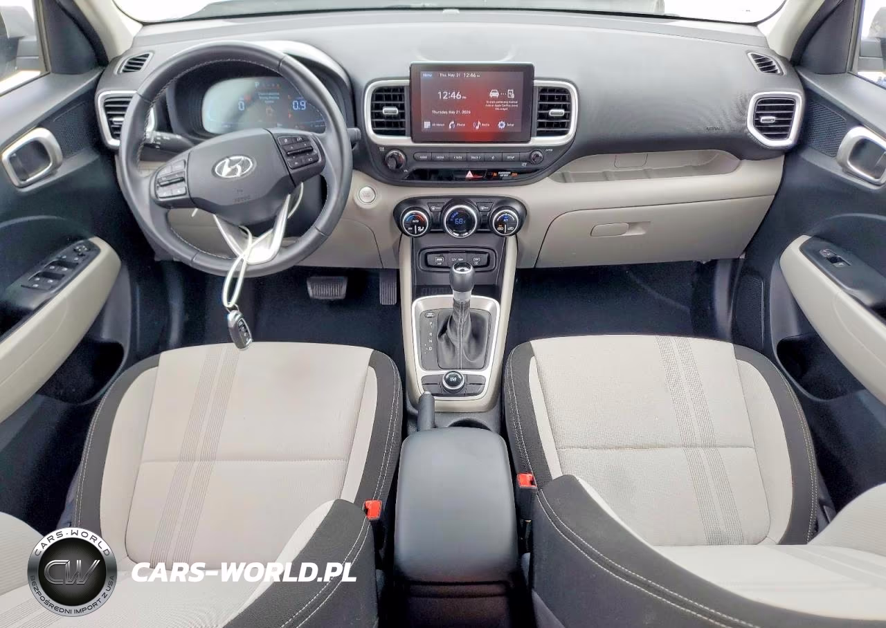 2024 Hyundai Venue Sel VIN:KMHRC8A39RU341887 - 8