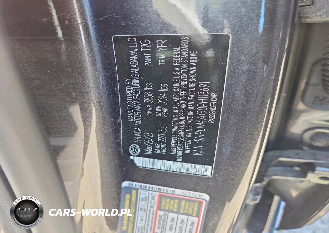 2023 Hyundai Elantra Sel VIN:5NPLM4AG0PH113691 - 12
