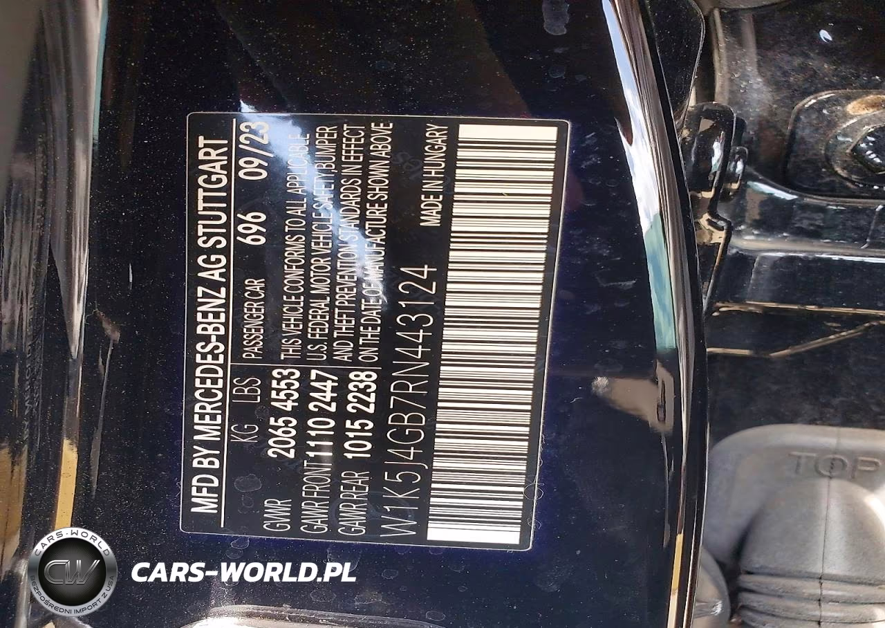 2024 Mercedes-Benz Cla 250 VIN:W1K5J4GB7RN443124 - 12