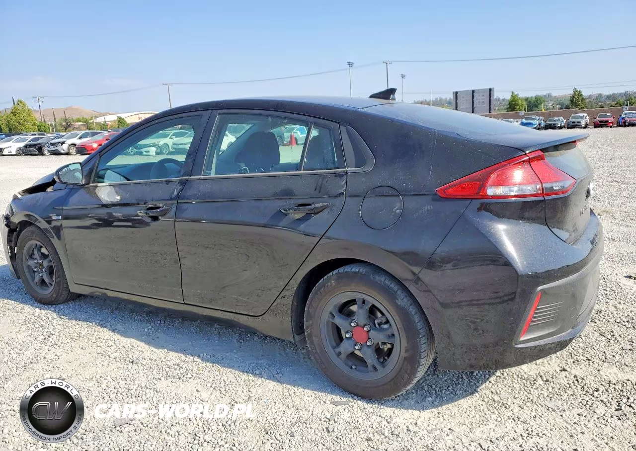 2017 Hyundai Ioniq Blue VIN:KMHC65LC5HU035986 - 2