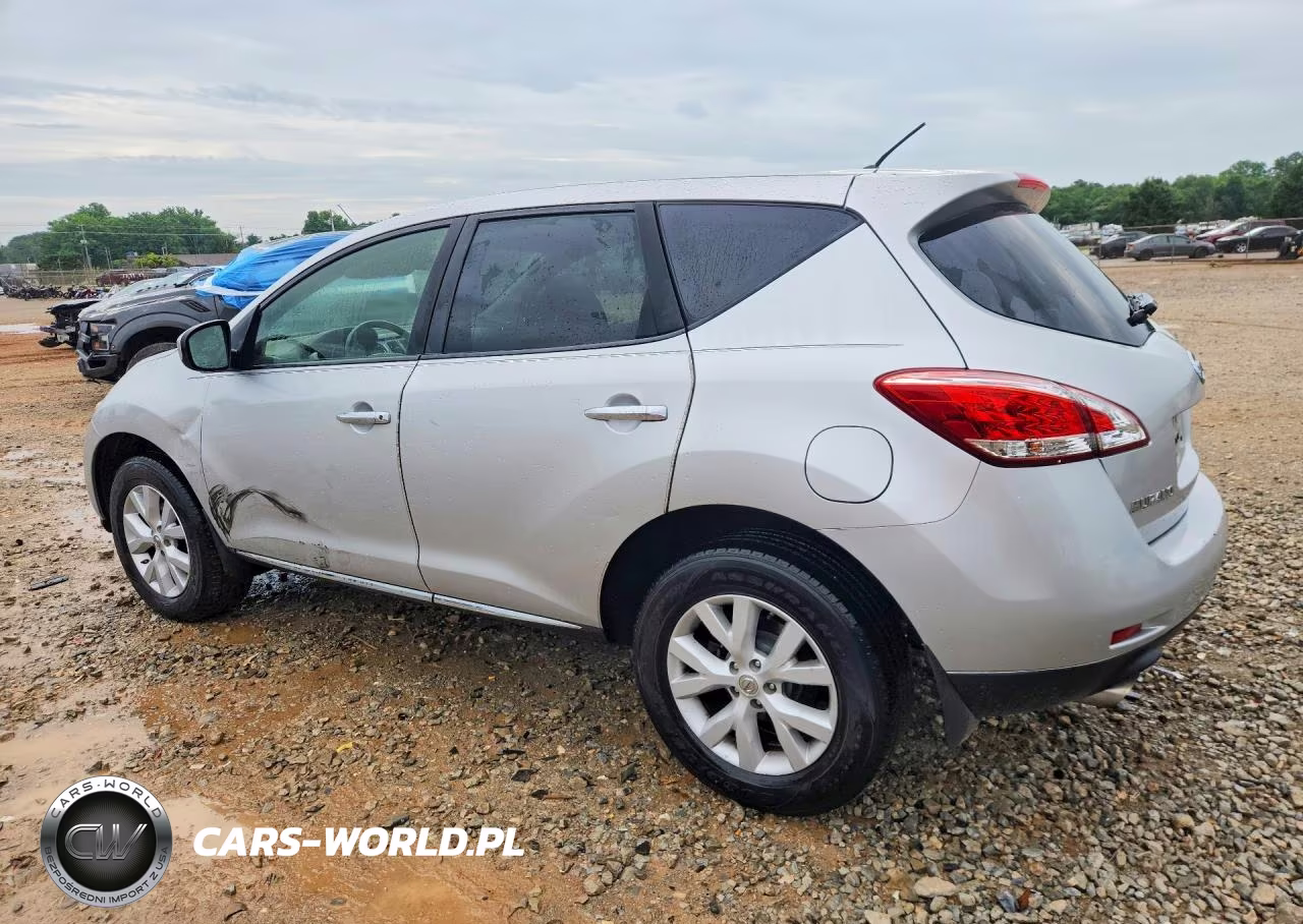 2012 Nissan Murano S VIN:JN8AZ1MU2CW119736 - 2