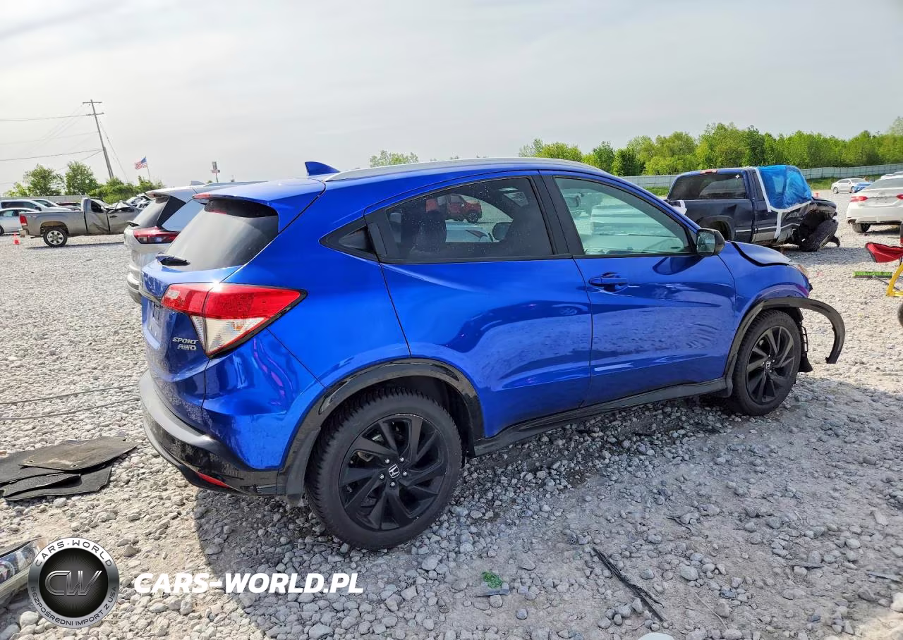 2022 Honda Hr-V Sport VIN:3CZRU6H1XNM769695 - 3