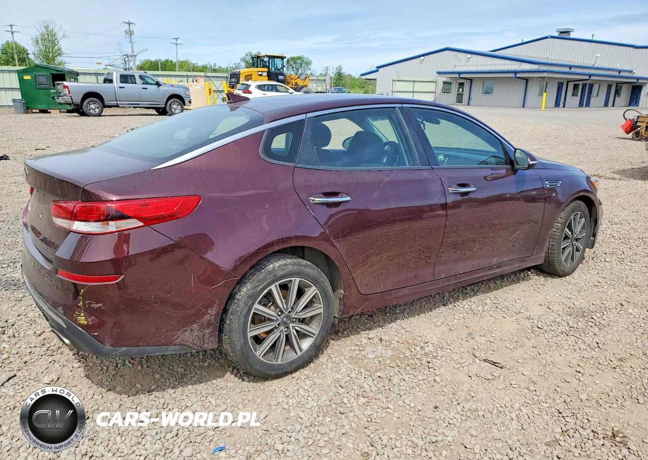 2019 Kia Optima Lx VIN:5XXGT4L3XKG358839 - 3