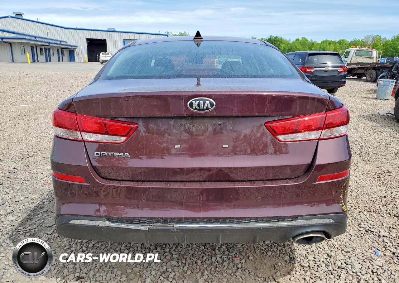 2019 Kia Optima Lx VIN:5XXGT4L3XKG358839 - 6