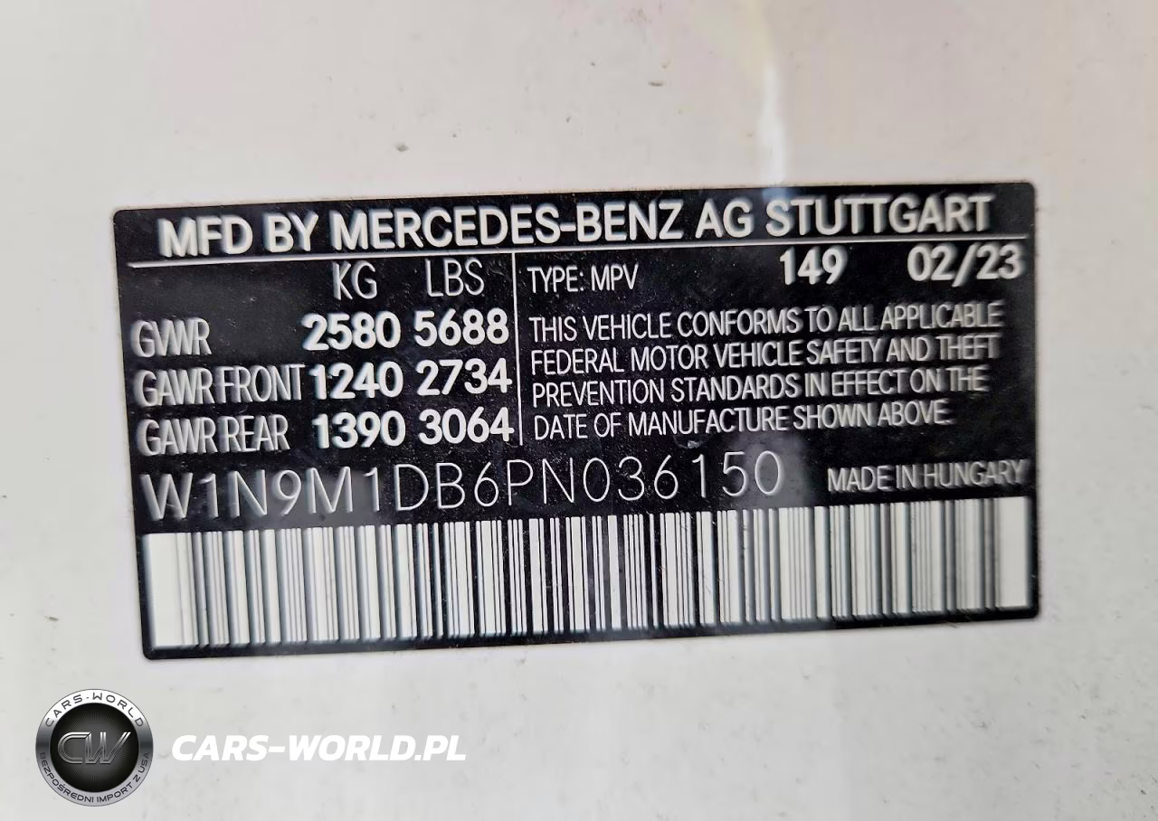 2023 Mercedes-Benz Eqb 350 4Matic VIN:W1N9M1DB6PN036150 - 13