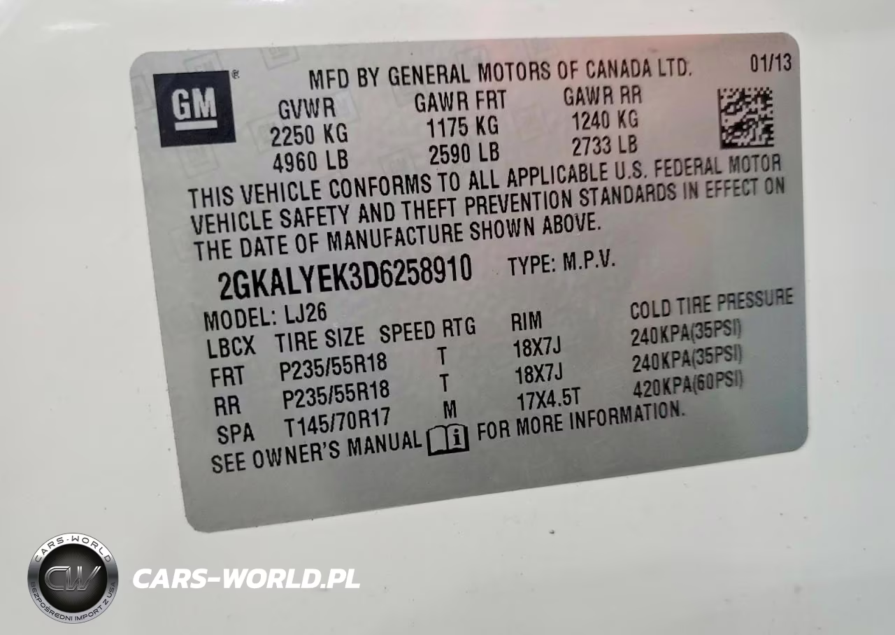 2013 GMC Terrain Denali VIN:2GKALYEK3D6258910 - 13