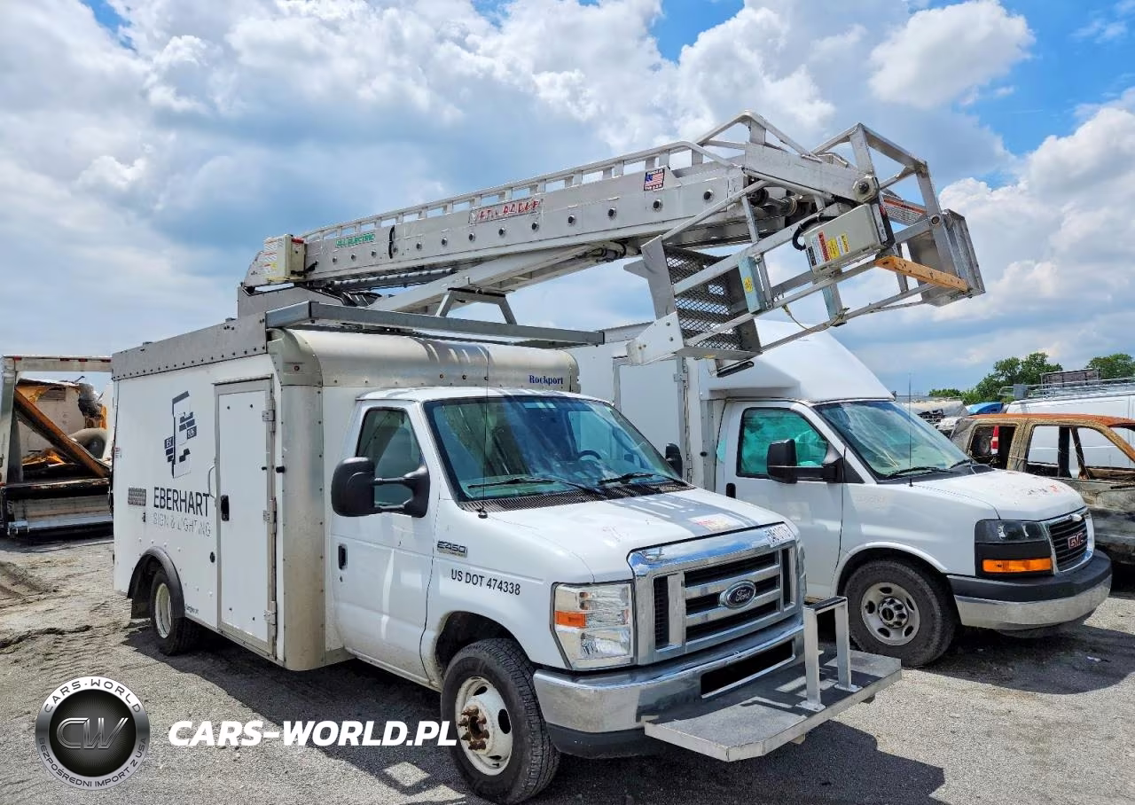 2018 Ford E450 Cable Placer Bucket Truck