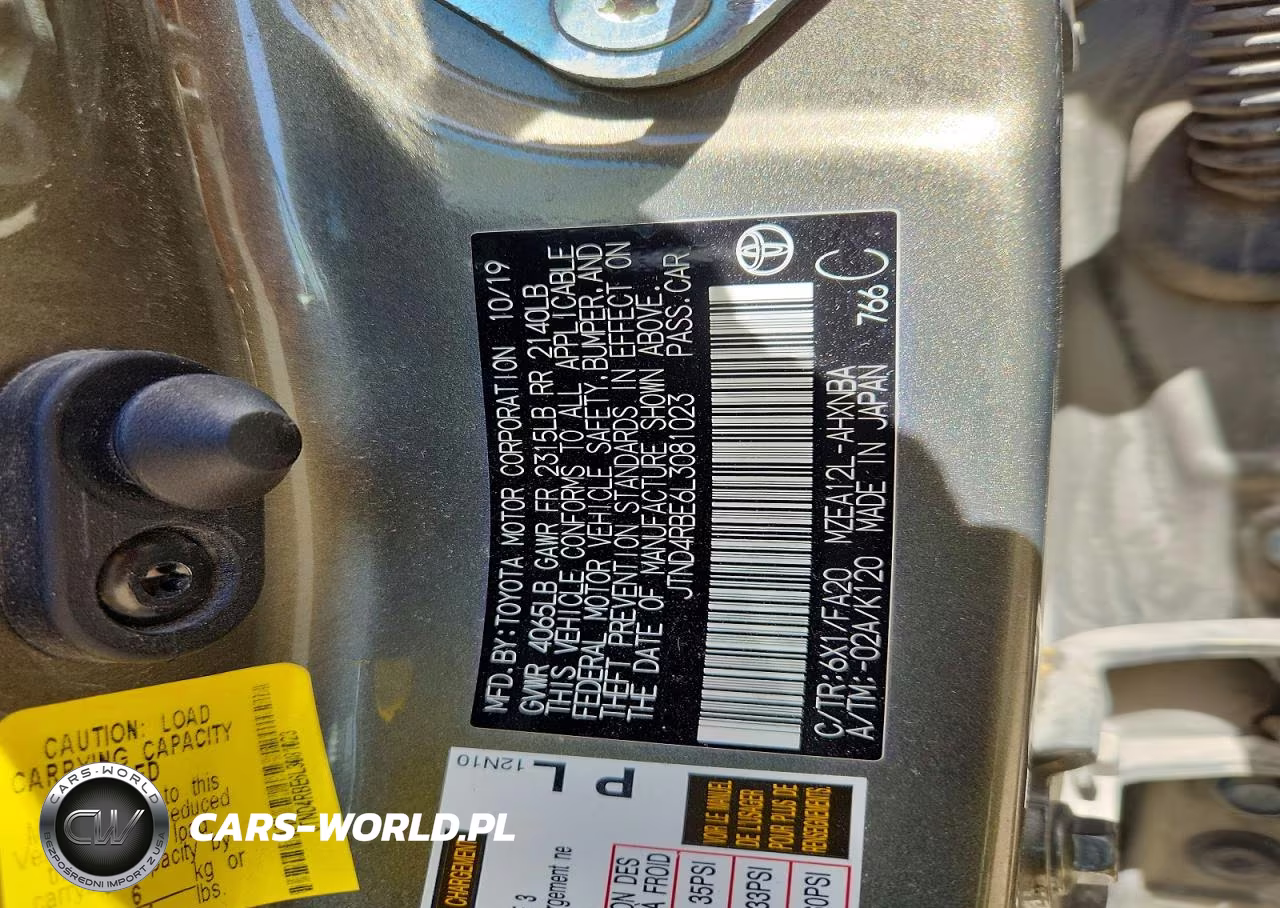 2020 Toyota Corolla Hatchback Se VIN:JTND4RBE6L3081023 - 13
