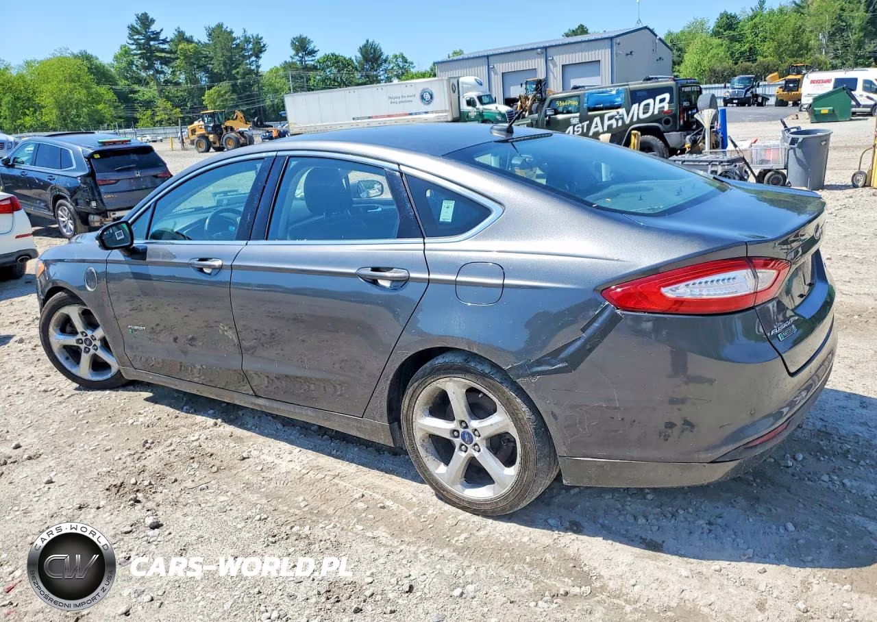 2016 Ford Fusion Se Phev VIN:3FA6P0PU0GR393416 - 2