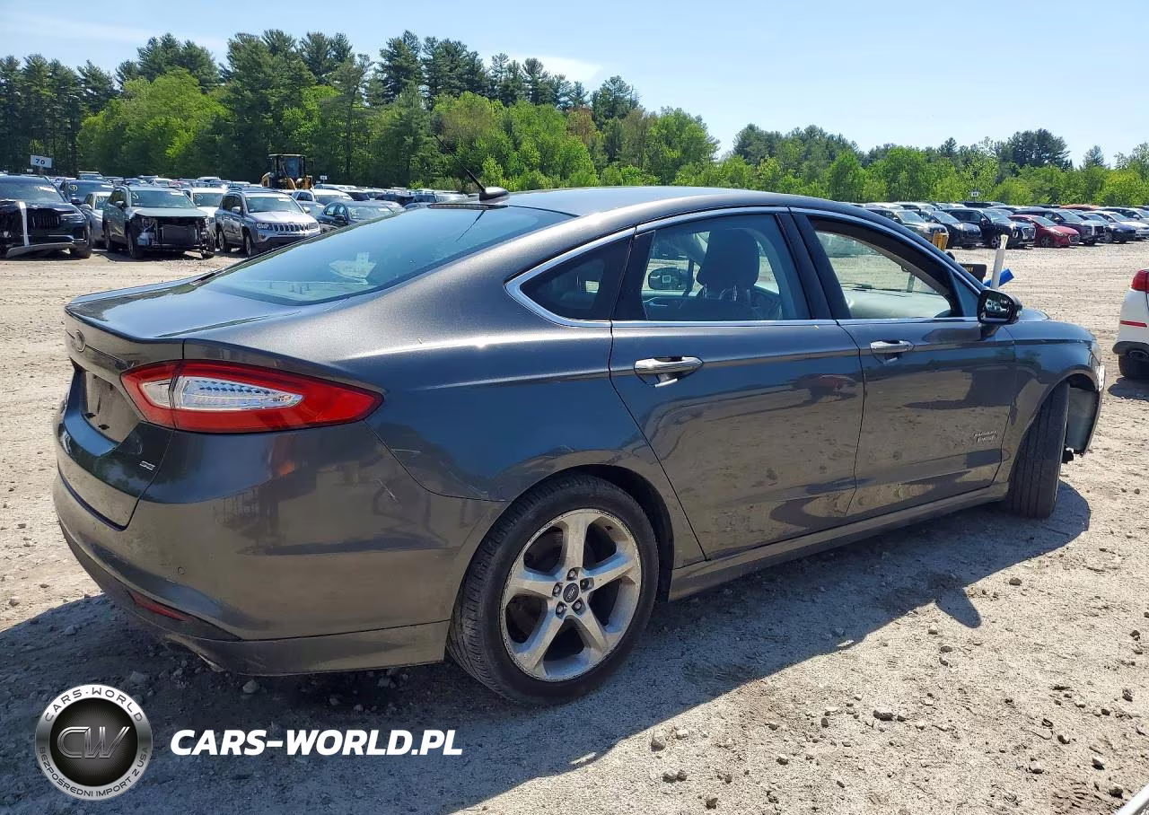 2016 Ford Fusion Se Phev VIN:3FA6P0PU0GR393416 - 3
