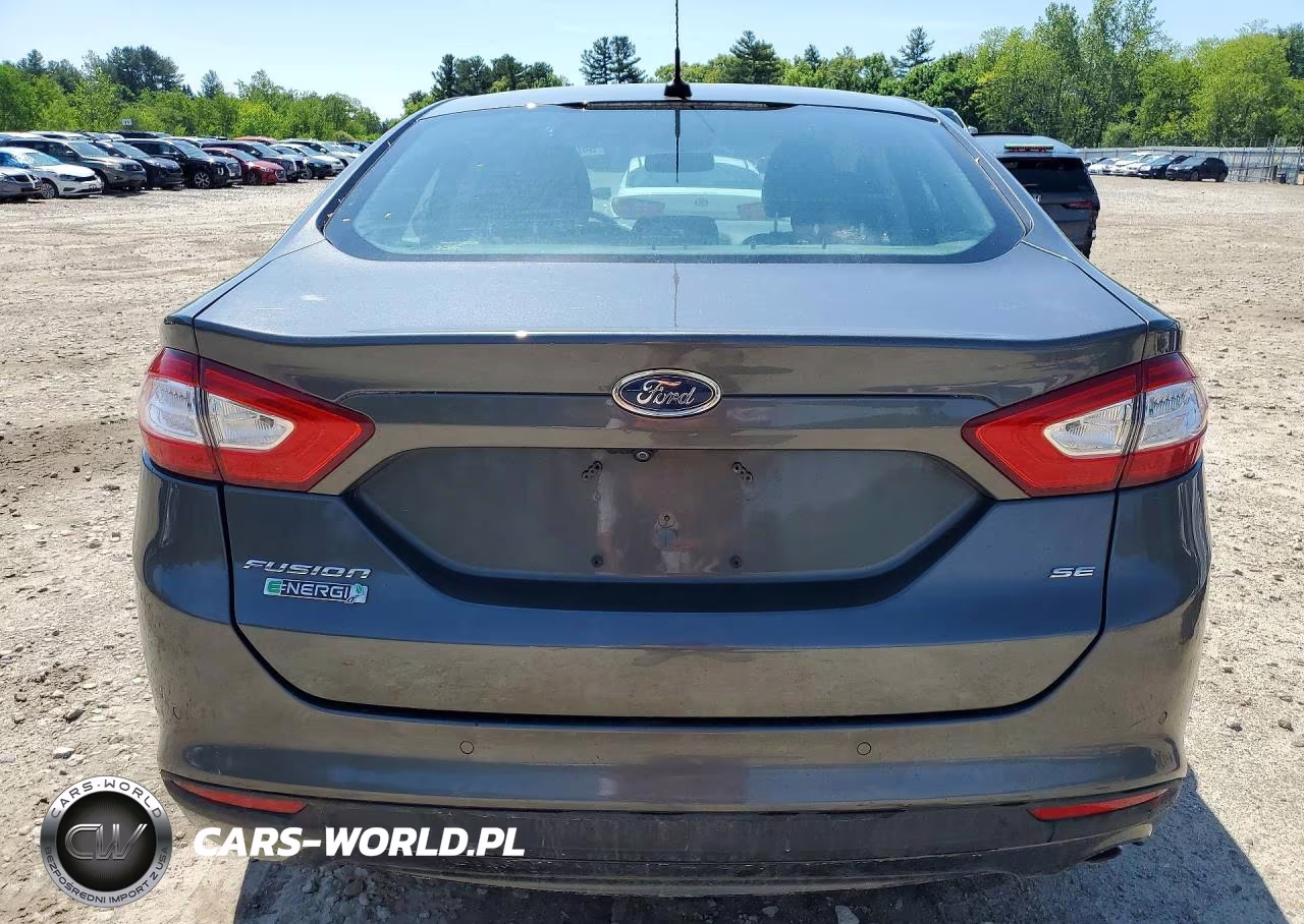 2016 Ford Fusion Se Phev VIN:3FA6P0PU0GR393416 - 6