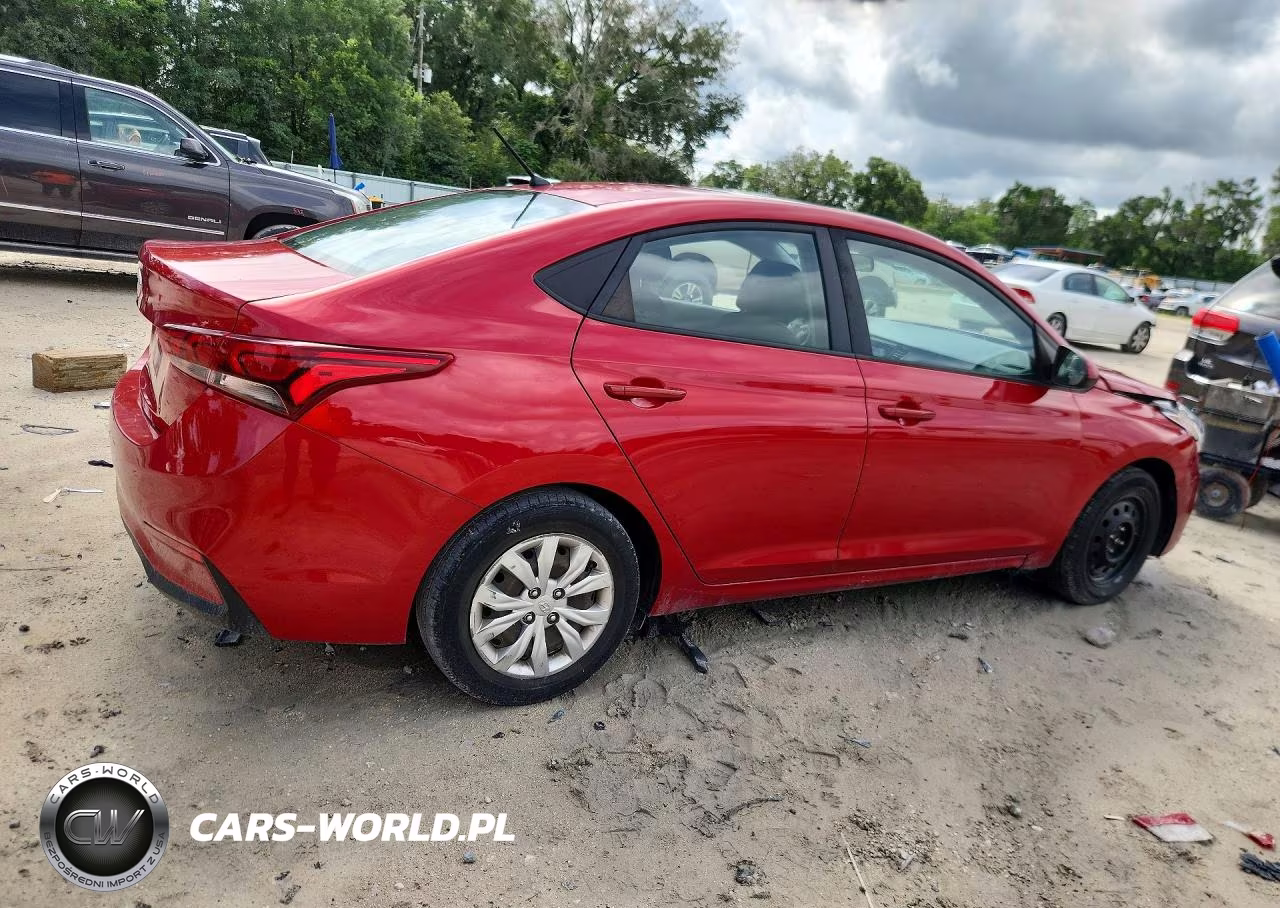 2018 Hyundai Accent Se VIN:3KPC24A34JE004861 - 3
