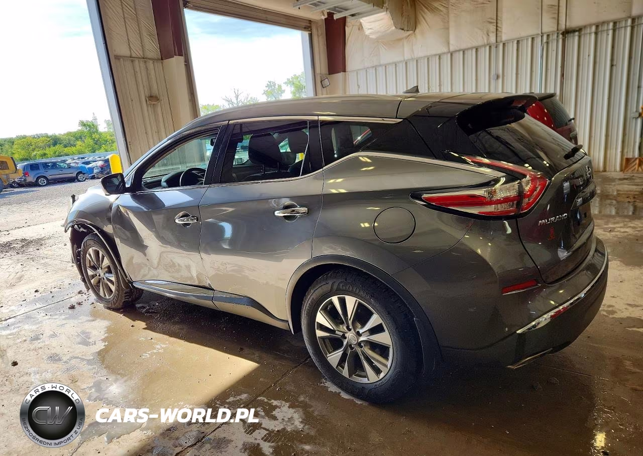 2015 Nissan Murano Sl VIN:5N1AZ2MHXFN202356 - 2