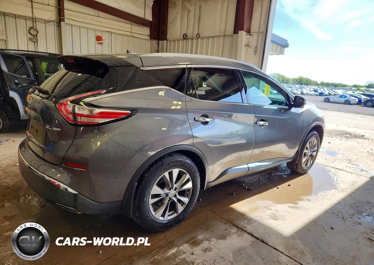 2015 Nissan Murano Sl VIN:5N1AZ2MHXFN202356 - 3