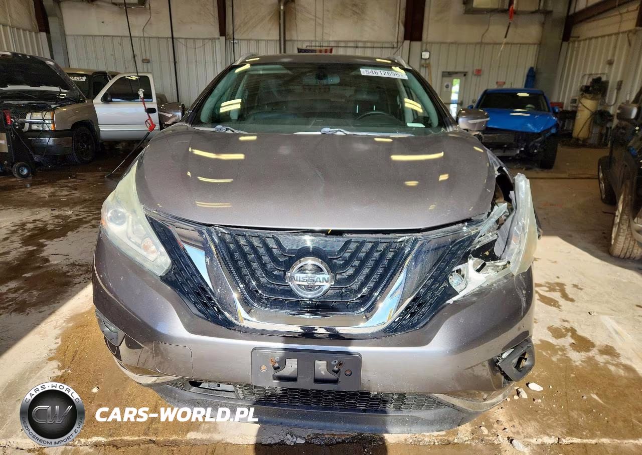 2015 Nissan Murano Sl VIN:5N1AZ2MHXFN202356 - 5