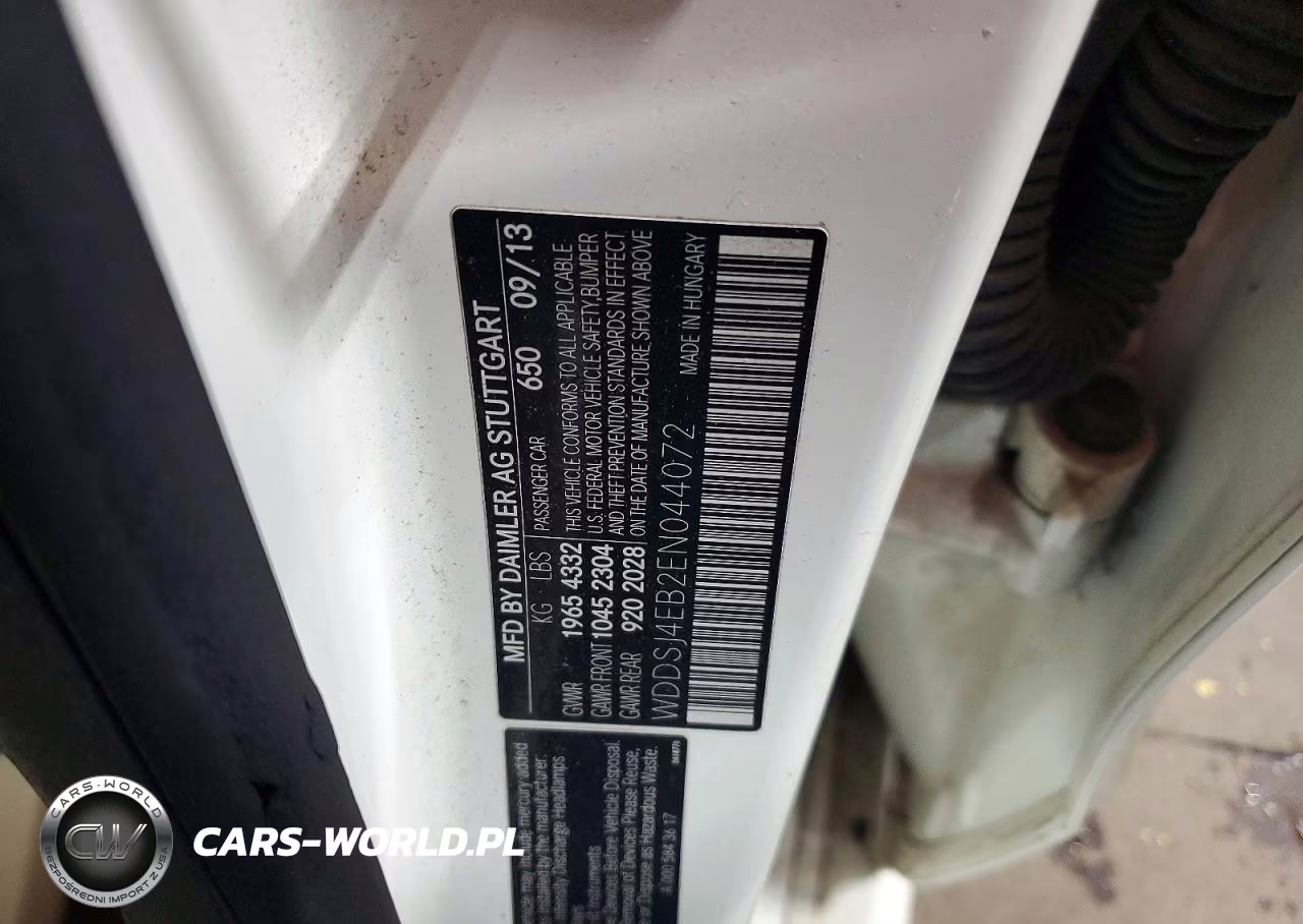 2014 Mercedes-Benz Cla 250 VIN:WDDSJ4EB2EN044072 - 12