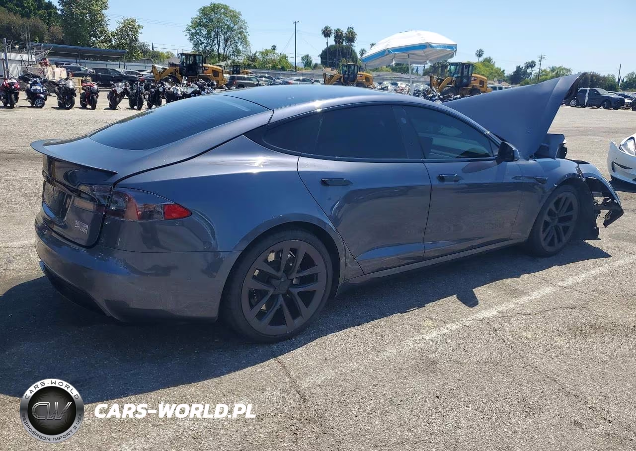 2021 Tesla Model S VIN:5YJSA1E58MF434352 - 3