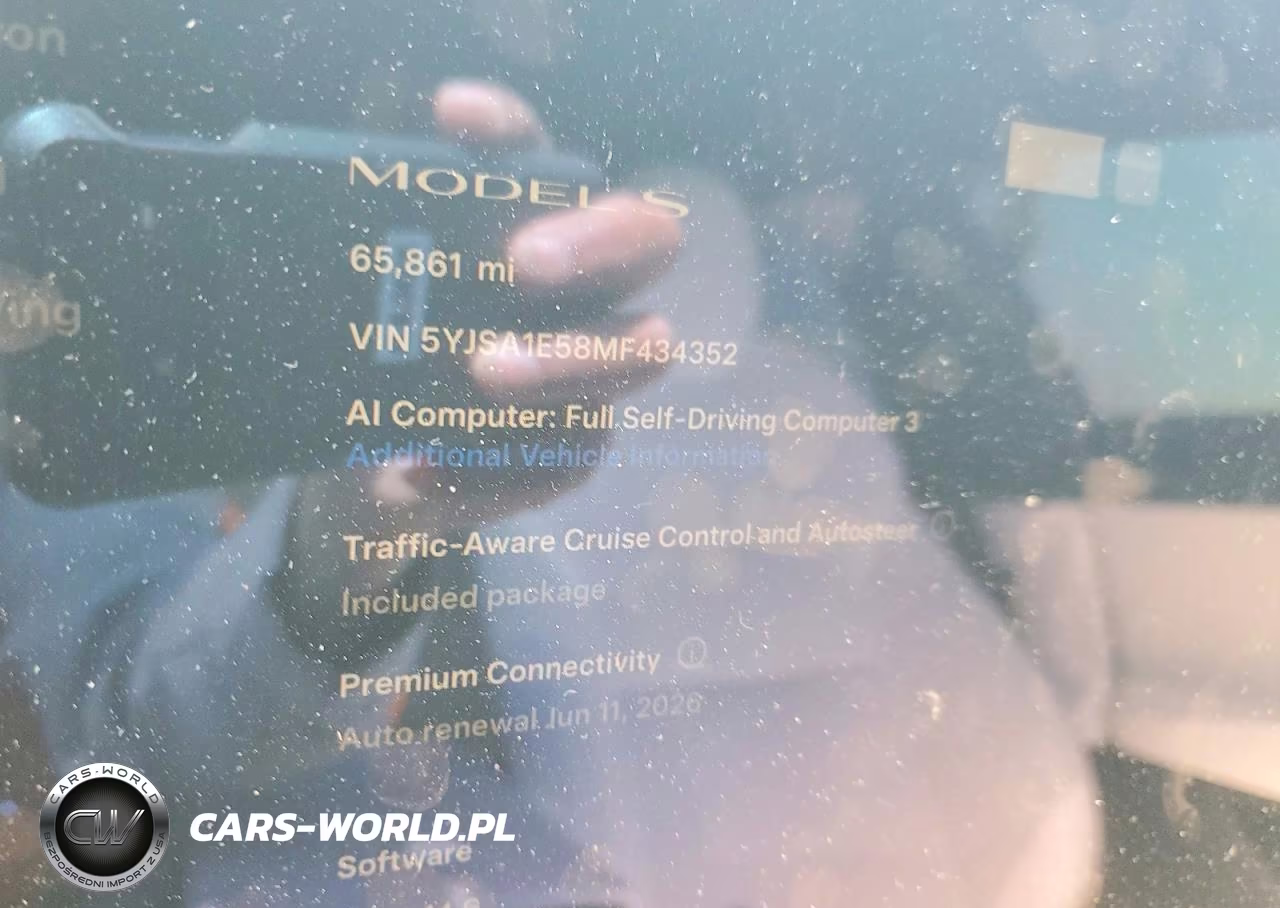2021 Tesla Model S VIN:5YJSA1E58MF434352 - 9