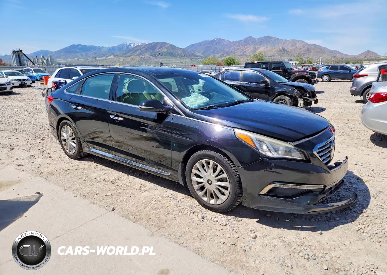 2015 Hyundai Sonata Limited VIN:5NPE34AF2FH099441 - 4