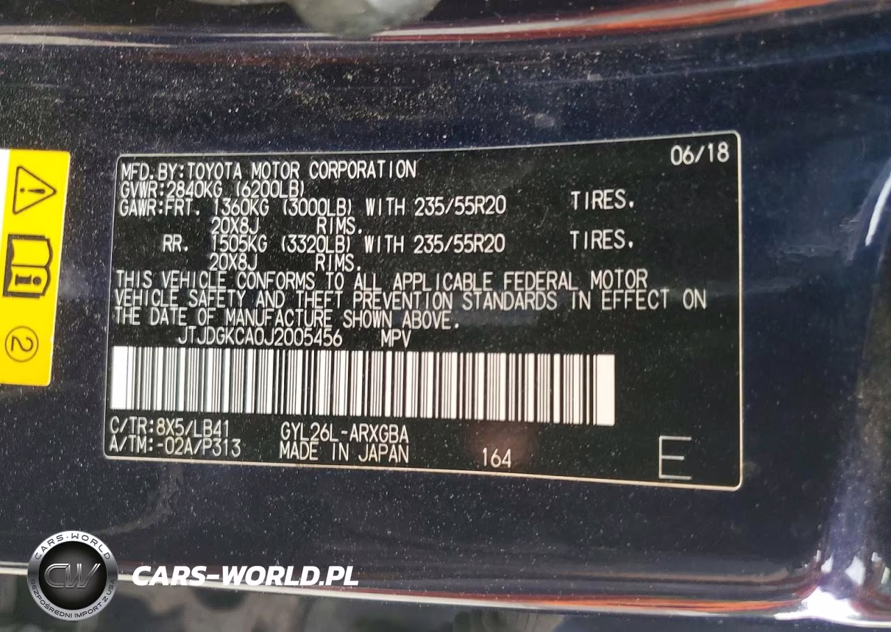 2018 Lexus Rx 450Hl Base VIN:JTJDGKCA0J2005456 - 13