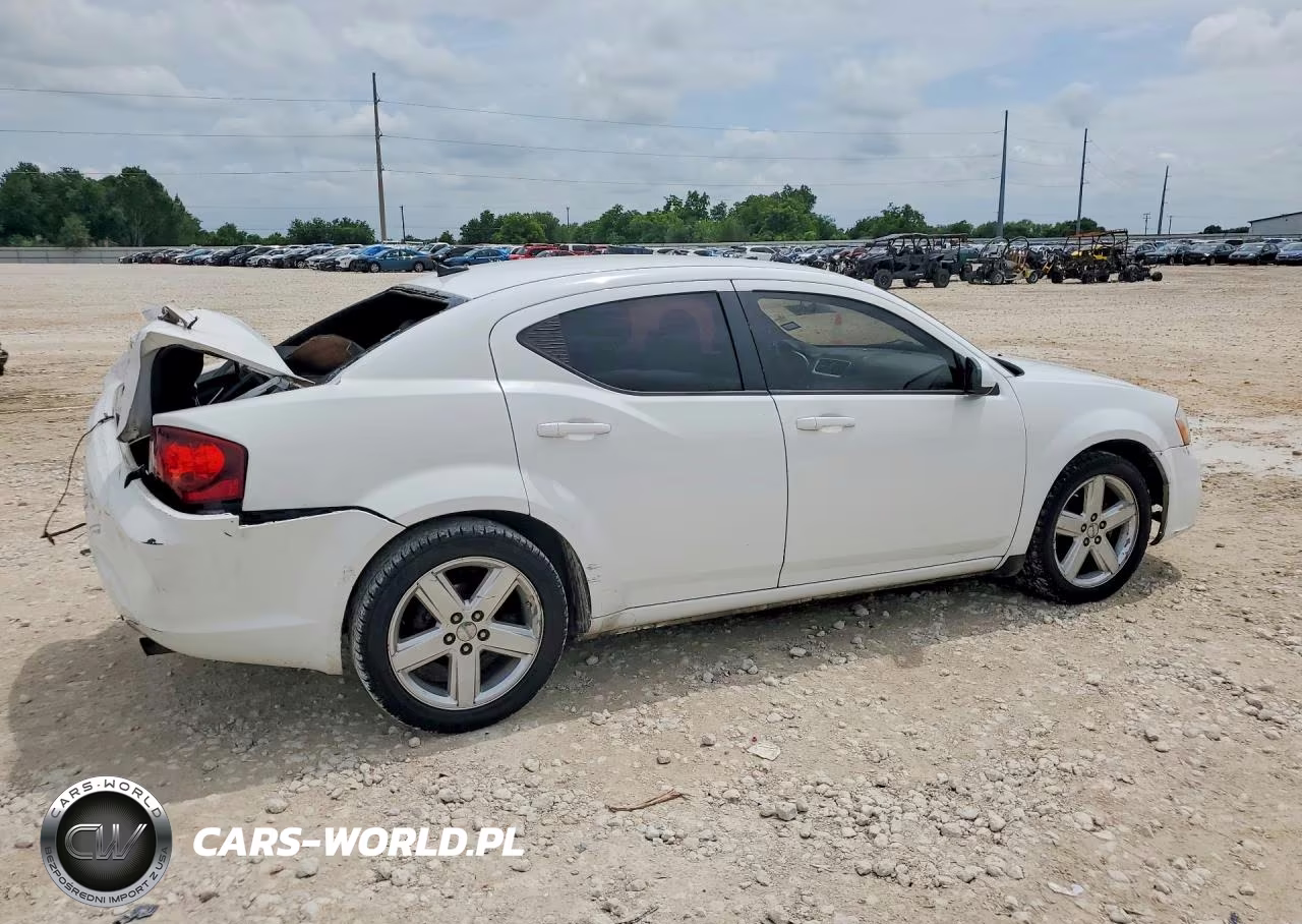 2013 Dodge Avenger Sxt VIN:1C3CDZCB5DN662687 - 3
