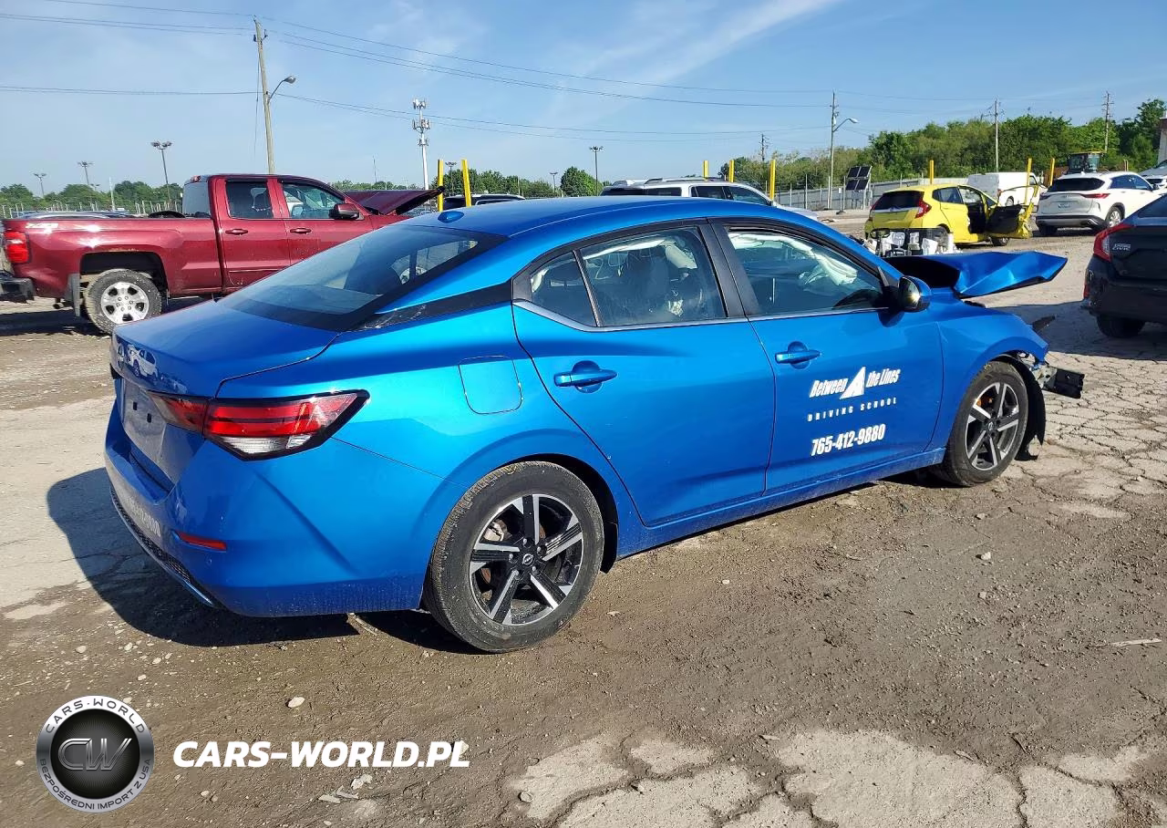 2025 Nissan Sentra Sv VIN:3N1AB8CV4SY240426 - 3