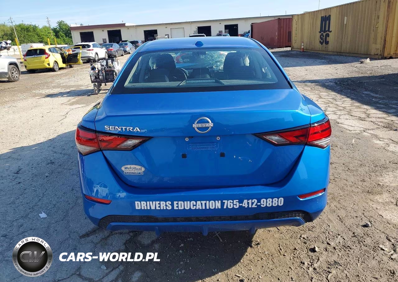 2025 Nissan Sentra Sv VIN:3N1AB8CV4SY240426 - 6