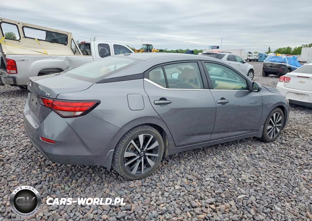 2022 Nissan Sentra Sv VIN:3N1AB8CVXNY225109 - 3