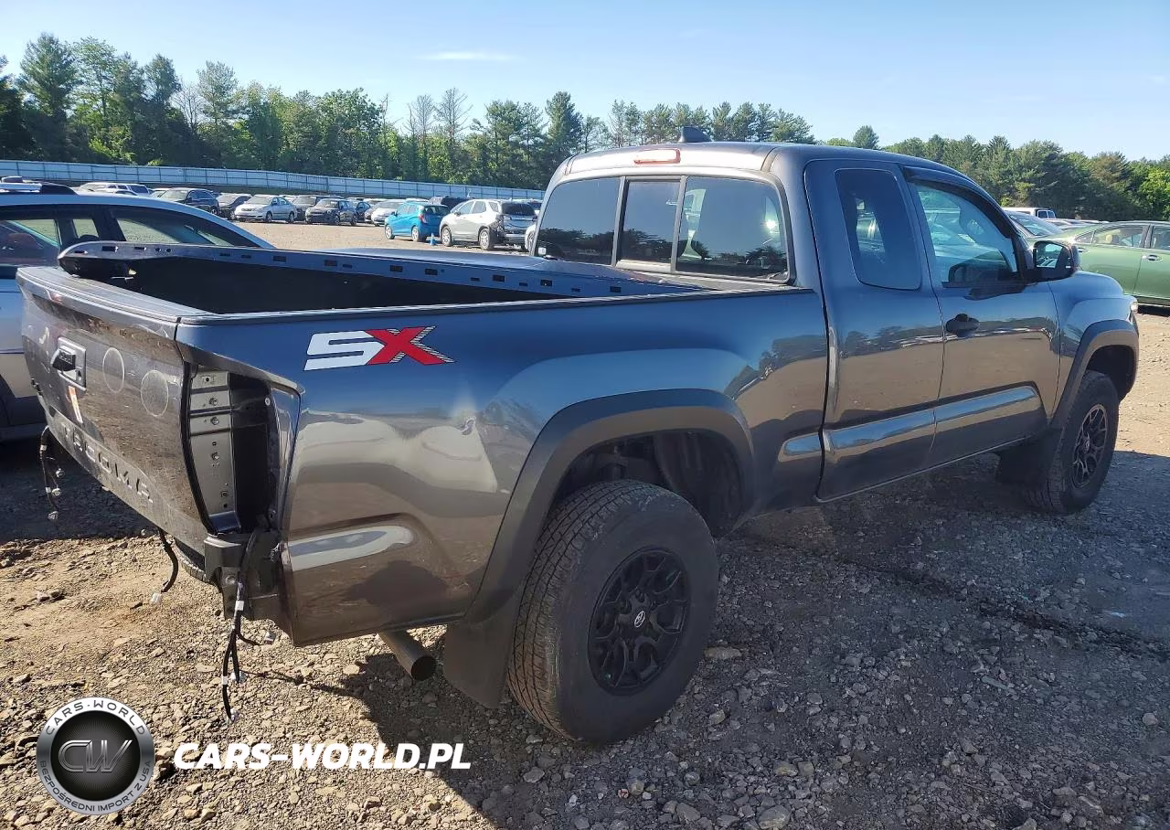 2021 Toyota Tacoma Sr VIN:3TYSX5EN8MT006884 - 3