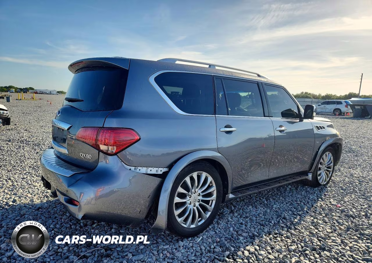 2016 Infiniti Qx80 Base VIN:JN8AZ2NF1G9613113 - 3