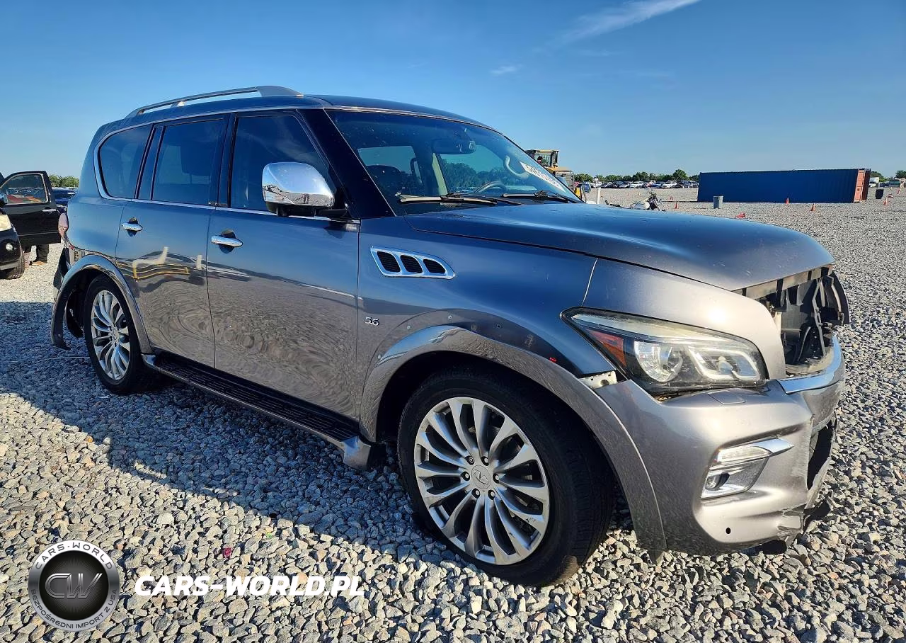 2016 Infiniti Qx80 Base VIN:JN8AZ2NF1G9613113 - 4